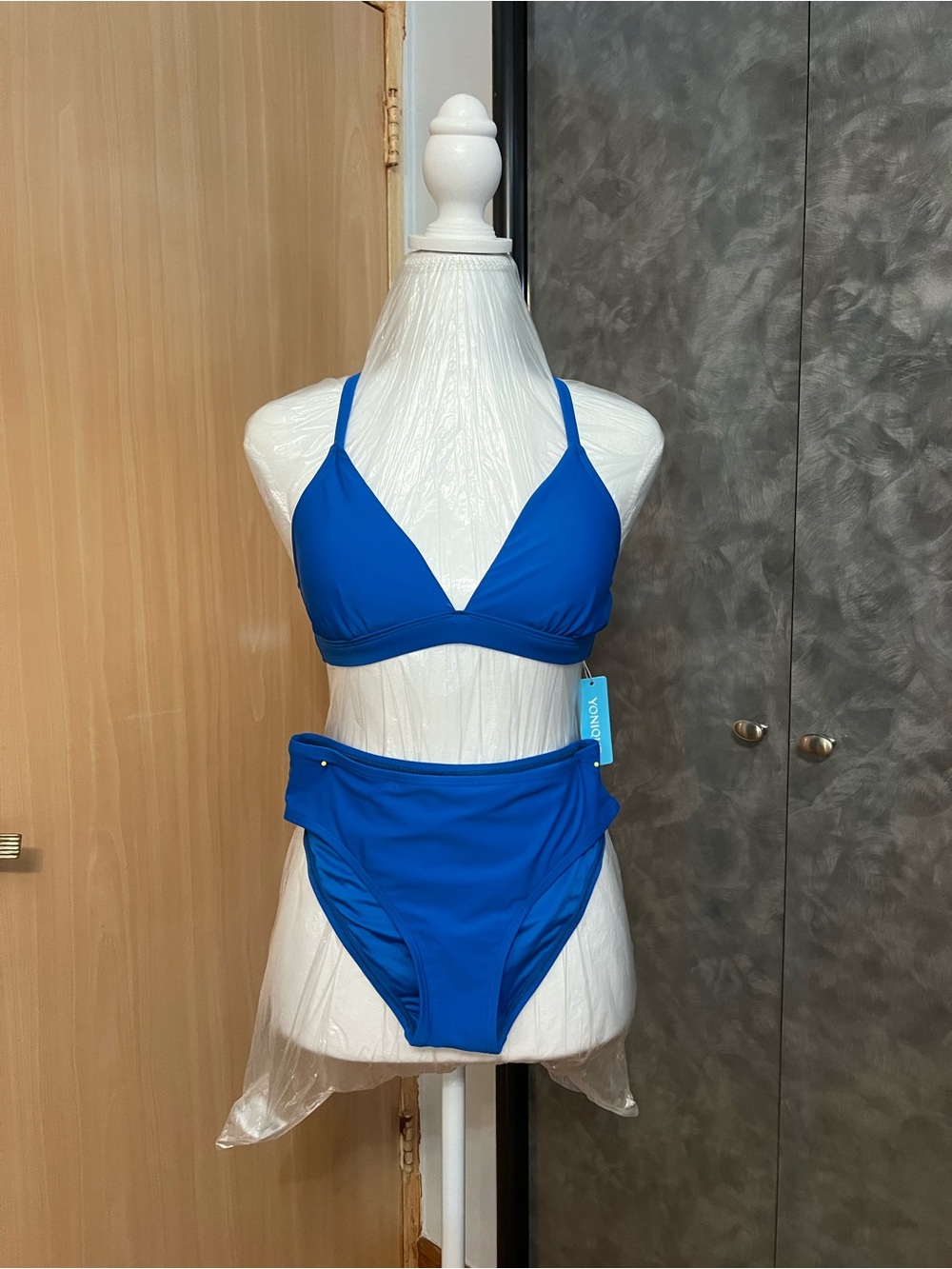 Younique Cobalt Blue Bikini Set - Picture 1 of 5